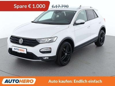 Gebraucht VW T-Roc Design 116 PS (85 kW) 2020 Weiß SUV