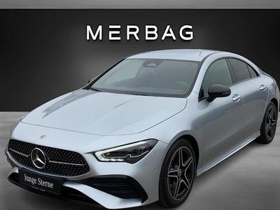 Hightechsilber metal Gebraucht 2024 Mercedes CLA180 AMG line Limousine | € 41.990