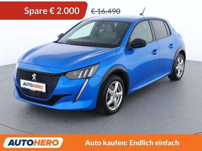 Gebraucht Peugeot e-208 GT 56 kW (77 PS) 2020 Blau Kleinwagen