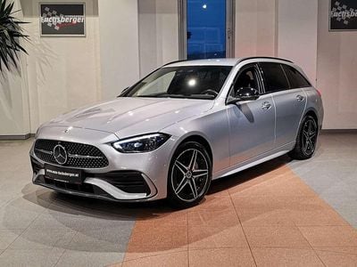 Grau Gebraucht 2024 Mercedes C300e AMG line Kombi | € 49.999 (Guter Preis)