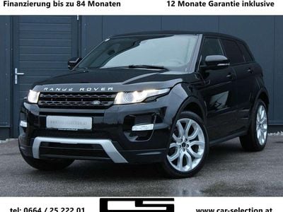 Schwarz Gebraucht 2012 Land Rover Range Rover evoque Dynamic SUV | € 13.990 (Fairer Preis)