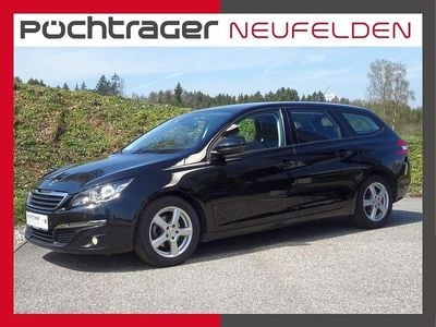 Schwarz Gebraucht 2017 Peugeot 308 SW Business-Line Kombi | € 10.990