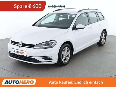 Gebraucht VW Golf VII 116 PS (85 kW) 2019 Weiß Kombi