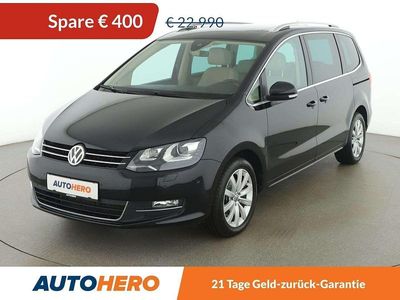 Schwarz Gebraucht 2015 VW Sharan Highline Van / Kleinbus | € 22.590 (Fairer Preis)
