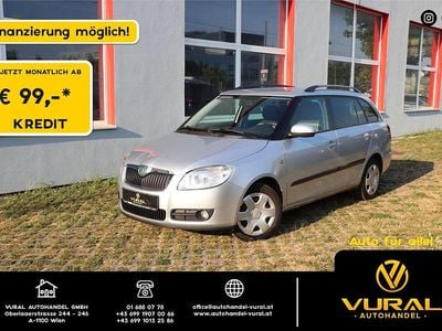 Grau Gebraucht 2009 Skoda Fabia Ambiente Kleinwagen | € 4.890