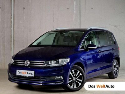 Mittelblau metallic Gebraucht 2020 VW Touran Comfortline Van / Kleinbus | € 24.690 (Teuer)