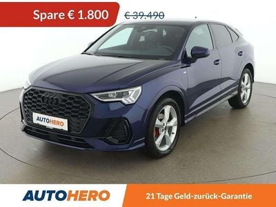 Blau Gebraucht 2021 Audi Q3 S-Line SUV | € 37.690 (Fairer Preis)