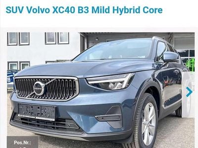 Blau Neu 2025 Volvo XC40 Core SUV | € 40.500 (Etwas zu teuer)