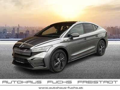 Mittelgrau metallic Gebraucht 2023 Skoda Enyaq iV RS SUV | € 44.900 (Etwas zu teuer)