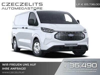 gebraucht Ford Transit Custom Kasten Elektro 160kW L1H1 320 Trend *Vorführwag...