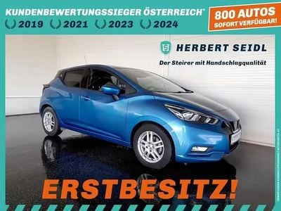 Gebraucht Nissan Micra 101 PS (74 kW) 2020 Blau Kleinwagen