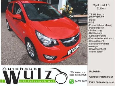 Gebraucht Opel Karl Edition 75 PS (55 kW) 2016 Rot Kleinwagen