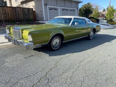 Gebraucht Lincoln Continental 364 PS (267 kW) 1973 Hellgrün Coupé