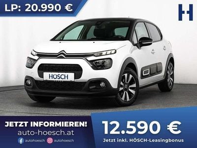 Weiss Gebraucht 2023 Citroën C3 PureTech Limousine | € 13.590 (Fairer Preis)