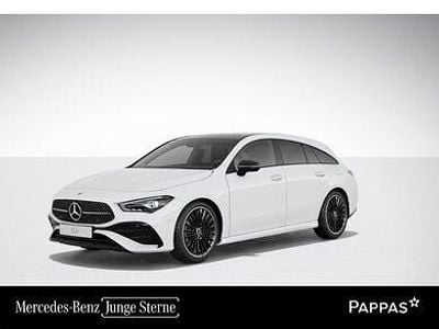 Polarweiß Gebraucht 2024 Mercedes CLA200 Shooting Brake Kombi | € 44.900