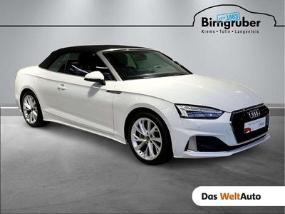 Weiss metallic Gebraucht 2024 Audi A5 Cabriolet Advanced Cabrio | € 48.990 (Etwas zu teuer)