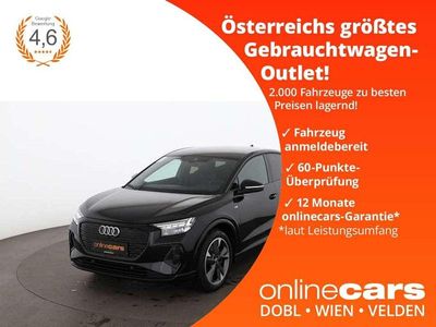 Schwarz Gebraucht 2022 Audi Q4 Sportback e-tron S-Line SUV | € 32.190 (Fairer Preis)