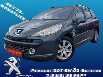 gebraucht Peugeot 207 Ö3-Edition 1,6 HDi 90