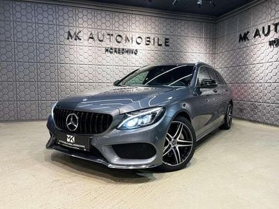 Grau Gebraucht 2017 Mercedes C220 AMG line Kombi | € 21.900 (Etwas zu teuer)