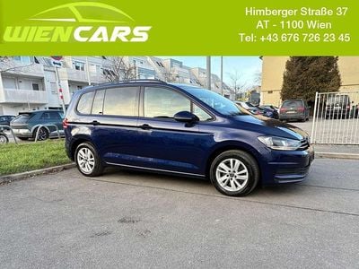 Gebraucht VW Touran Comfortline 150 PS (110 kW) 2022 Blau Van / Kleinbus