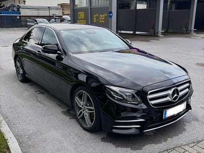 Gebraucht Mercedes E200 AMG line 150 PS (110 kW) 2018 Schwarz Limousine