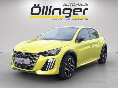 Gelb Neu 2025 Peugeot e-208 GT Kleinwagen | € 40.040