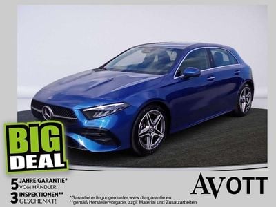 Blau Gebraucht 2024 Mercedes A180 AMG line Kleinwagen | € 33.790 (Fairer Preis)