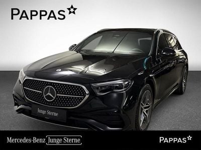 Obsidianschwarz metallic Gebraucht 2024 Mercedes E220 AMG line Kombi | € 59.800 (Etwas zu teuer)