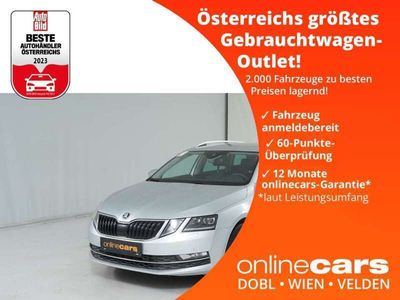 gebraucht Skoda Octavia Combi 2.0 TDI Style Aut LED AHK LEDER