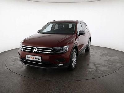 Gebraucht VW Tiguan Allspace Highline 150 PS (110 kW) 2021 Rot SUV