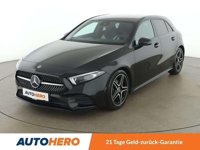 Schwarz Gebraucht 2019 Mercedes A160 AMG line Kleinwagen | € 20.990 (Fairer Preis)