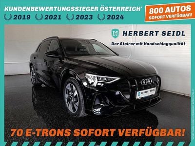 Schwarz Gebraucht 2021 Audi e-tron S-Line SUV | € 32.880 (Fairer Preis)