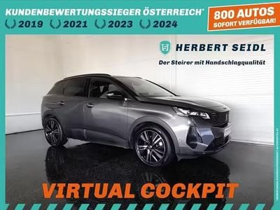 gebraucht Peugeot 3008 GT-LINE 300 PHEV 4x4 Aut 19 ZOLL / VOLL LED / NAVI / VIRTUELL / VOLLLEDER / ACC / E-SITZE / FOCAL SOUND