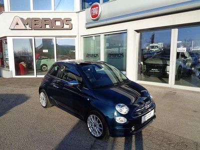 Gebraucht Fiat 500 Lounge 69 PS (50 kW) 2017 Blau Limousine