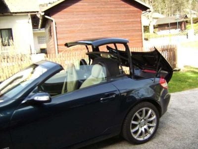 Gebraucht Mercedes SLK200 163 PS (119 kW) 2004 Blau Cabrio