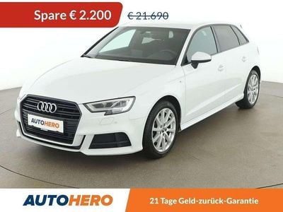 Weiß Gebraucht 2020 Audi A3 S-Line Kleinwagen | € 19.490 (Superpreis)