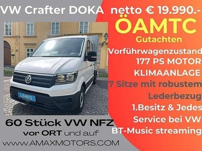 Weiß Gebraucht 2018 VW Crafter Van | € 23.990 (Teuer)