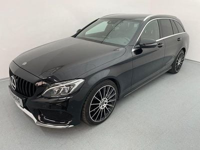 Schwarz metallic Gebraucht 2017 Mercedes C200 Kombi | € 21.480 (Teuer)