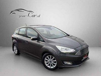 Gebraucht Ford C-MAX Titanium 120 PS (88 kW) 2018 Grau Van / Kleinbus