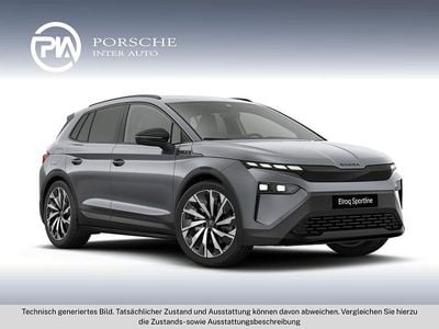 Mittelgrau metallic Neu 2026 Skoda Elroq SportLine SUV | € 47.980 (Fairer Preis)