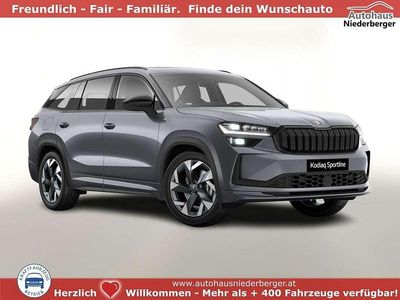 Grau Neu 2025 Skoda Kodiaq SportLine SUV | € 51.283 (Fairer Preis)