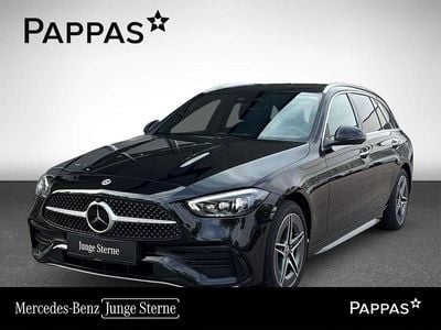 Schwarz Gebraucht 2024 Mercedes C300e AMG Line Premium Plus Kombi | € 59.900 (Teuer)