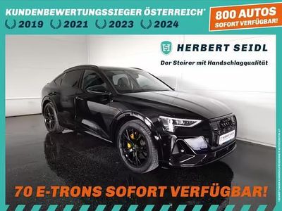 Gebraucht Audi e-tron Black Edition 300 kW (408 PS) 2022 Mythosschwarzmet. SUV
