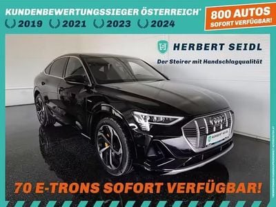 Gebraucht Audi e-tron S-Line 230 kW (313 PS) 2021 Schwarz SUV