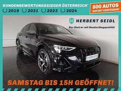 Schwarz Gebraucht 2022 Audi e-tron S-Line SUV | € 50.880 (Guter Preis)