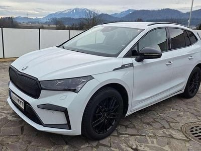 Gebraucht Skoda Enyaq iV SportLine 150 kW (204 PS) 2021 Weiß SUV