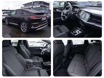 Gebraucht Audi Q4 e-tron S-Line 125 kW (170 PS) 2022 Schwarz SUV