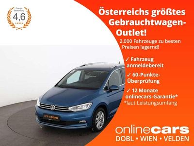 Blau Gebraucht 2022 VW Touran Highline Van / Kleinbus | € 26.640 (Etwas zu teuer)