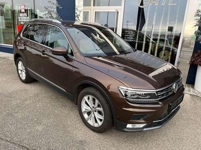 Braun Gebraucht 2017 VW Tiguan Highline SUV | € 25.995 (Fairer Preis)