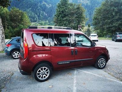 Gebraucht Fiat Doblò Family 120 PS (88 kW) 2019 Rot Van / Kleinbus